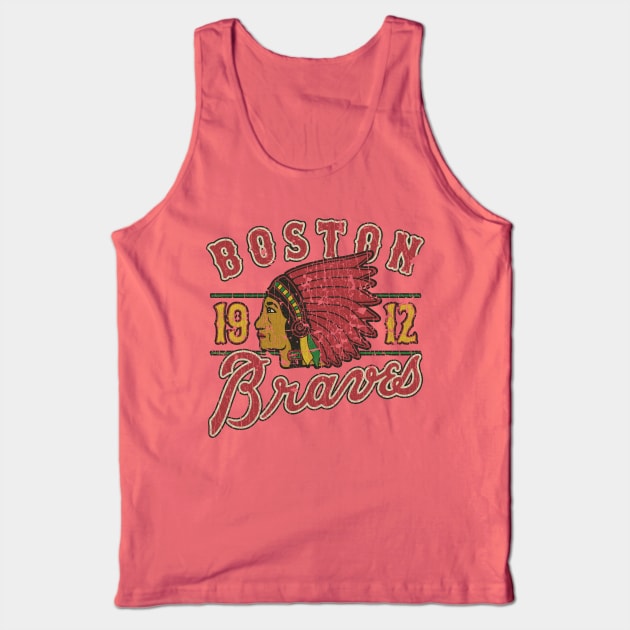 Boston Braves 1912 Tank Top by JCD666